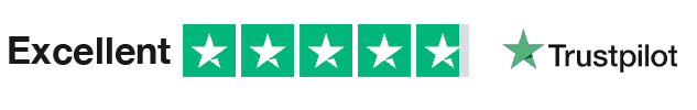 Excellent rating from Trustpilot